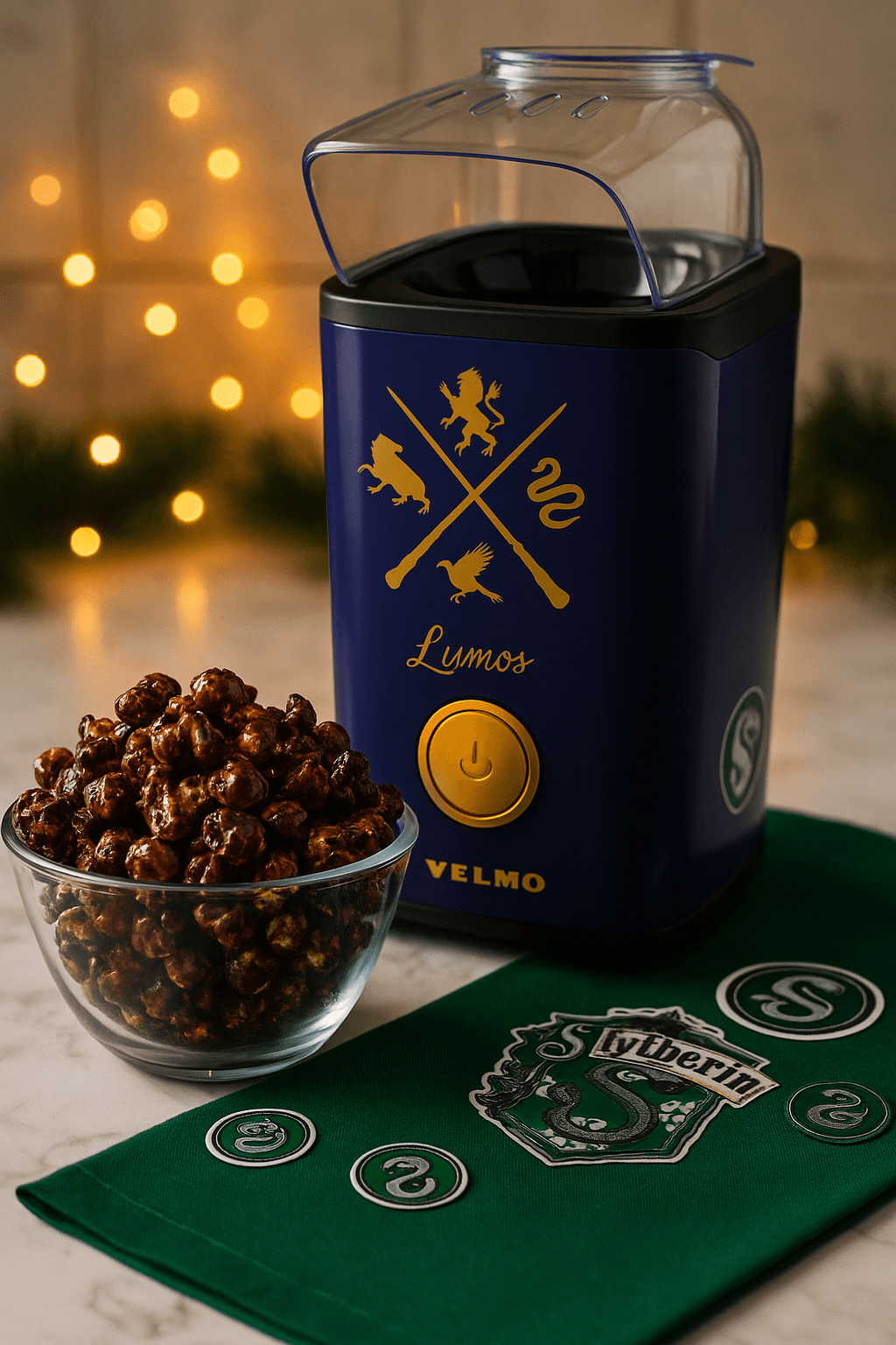 Pochoclos de las casas – Slytherin